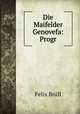 Die Maifelder Genovefa: Progr, Felix Brull 