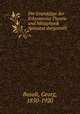 Die Grundzuge der Erkenntnisz Theorie und Metaphysik Spinozas dargestellt, Busolt, Georg, 1850-1920 