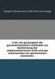 U?ber die genauigkeit der galvanometrischen methoden zur bestimmung der elektromotorischen kraft und des widerstandes von galvanischen elementen, Seargent, C[harles John], 1868- [from old catalog] 