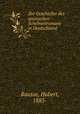 Zur Geschichte des spanischen Schelmenromans in Deutschland, Rausse, Hubert, 1885- 