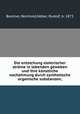 Die entstchung elektrischer strome in lebenden geweben und ihre kunstliche nachahmung durch synthetische organische substanzen;, Reinhold Beutner 