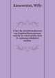 U?ber die interferenzkurven von kugelwellensystemen, welche an rotationsfla?chen II. ordnung reflektiert werden, Kiesewetter, Willy 
