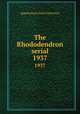The Rhododendron serial. 1937, Appalachian State University 