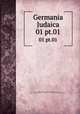 Germania Judaica. 01 pt.01, 