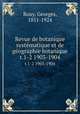 Revue de botanique systmatique et de gographie botanique. t.1-2 1903-1904, Rouy, Georges, 1851-1924 