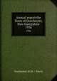 Annual report the Town of Dorchester, New Hampshire. 1936, Dorchester (N.H. : Town) 