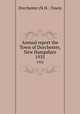 Annual report the Town of Dorchester, New Hampshire. 1935, Dorchester (N.H. : Town) 