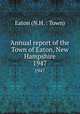 Annual report of the Town of Eaton, New Hampshire. 1947, Eaton (N.H. : Town) 