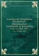 Schriften der Kniglichen Physikalisch-konomischen Gesellschaft zu Knigsberg. v.10-12 1869-1871, Konigliche Physikalisch-Okonomische Gesellschaft zu Konigsberg 