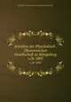 Schriften der Physikalisch-konomischen Gesellschaft zu Knigsberg. v.26 1885, Physikalisch-Okonomische Gesellschaft zu Konigsberg 