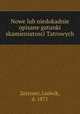 Nowe lub niedokadnie opisane gatunki skamieniatosci Tatrowych, Zejszner, Ludwik, d. 1871 