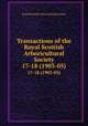Transactions of the Royal Scottish Arboricultural Society. 17-18 (1903-05), Royal Scottish Arboricultural Society 