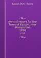 Annual report for the Town of Easton, New Hampshire. 1950, Easton (N.H. : Town) 