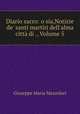 Diario sacro: o sia,Notizie de