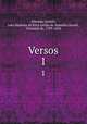 Versos. 1, Almeida Garrett 