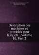 Description des machines et procedes pour lesquels ., Volume 86, Part 2, 