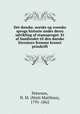 Det danske, norske og svenske sprogs historie under deres udvikling af stamsproget. Et af Samfundet til den danske literaturs fremme kronet prisskrift, Petersen, N. M. (Niels Matthias), 1791-1862 