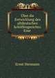 Uber die Entwicklung des altdeutschen Schoffengerichts: Eine ., Ernst Hermann 