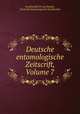 Deutsche entomologische Zeitscrift, Volume 7, Gesellschaft Iris zu Dresden, Deutsche Entomologische Gesellschaft 