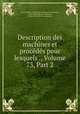 Description des machines et procedes pour lesquels ., Volume 73, Part 2, 