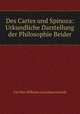 Des Cartes und Spinoza: Urkundliche Darstellung der Philosophie Beider, Carl Max Wilhelm von Schaarschmidt 