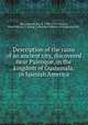 Description of the ruins of an ancient city, discovered near Palenque, in the kingdom of Guatemala, in Spanish America, Antonio del Ri?o 