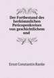 Der Fortbestand des herkommlichen Pericopenkreises von geschichtlichem und ., Ernst Constantin Ranke 