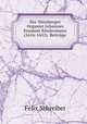 Der Nurnberger Organist Johannes Erasmus Kindermann (1616-1655). Beitrage ., Felix Schreiber 