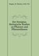 Der Honigtau. Biologische Studien an Pflanzen und Pflanzenlausen, Moritz Busgen 