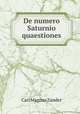 De numero Saturnio quaestiones, Carl Magnus Zander 