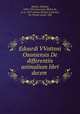Edoardi VVottoni Oxoniensis De differentiis animalium libri decem ., Wotton, Edward, 1492-1555,Vascosan, Michel de, d. ca. 1577, printer,Evelyn, Frederick, Sir, former owner. DSI 
