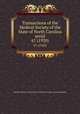 Transactions of the Medical Society of the State of North Carolina serial. 67 (1920), Medical Society of the State of North Carolina. Annual Session 
