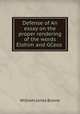 Defense of An essay on the proper rendering of the words Elohim and GCeos ., William Jones Boone 