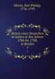 Reisen eines Deutschen in Italien in den Jahren 1786 bis 1788, in Briefen. 1, Moritz, Karl Philipp, 1756-1793 