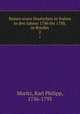 Reisen eines Deutschen in Italien in den Jahren 1786 bis 1788, in Briefen. 2, Moritz, Karl Philipp, 1756-1793 