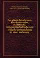 Das pferdefleischessen. Eine historische, dia?tetische, volkswirthschaftliche und ethische untersuchung in einer vorlesung, Fuchs, Christian Joseph, 1801-1871. [from old catalog] 