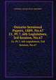 Ontario Sessional Papers, 1889, No.67. 21, Pt.7, 6th Legislature, 3rd Session, No.67, Ontario. Legislative Assembly 