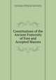 Constitutions of the Ancient Fraternity of Free and Accepted Masons, United Grand Lodge , Freemasons United Grand Lodge (England ), Freemasons England . United Grand Lodge , England, Freemasons 