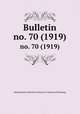Bulletin. no. 70 (1919), Smithsonian Institution. Bureau of American Ethnology 