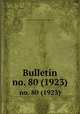 Bulletin. no. 80 (1923), Smithsonian Institution. Bureau of American Ethnology 