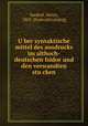 U?ber syntaktische mittel des ausdrucks im althoch-deutschen Isidor und den verwandten stu?cken, Seedorf, Henry, 1863- [from old catalog] 