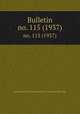 Bulletin. no. 115 (1937), Smithsonian Institution. Bureau of American Ethnology 
