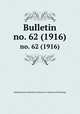 Bulletin. no. 62 (1916), Smithsonian Institution. Bureau of American Ethnology 