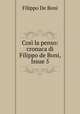 Cosi la penso: cronaca di Filippo de Boni, Issue 5, Filippo de Boni 