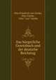 Das burgerliche Gesetzbuch und der deutsche Reichstag, Otto Friedrich von Gierke, Otto Gierke , Otto "von” Gierke 