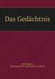 Das Gedachtnis, Adolf Lasson , Philosophische Gesellschaft zu Berlin 
