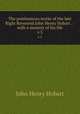 The posthumous works of the late Right Reverend John Henry Hobart . : with a memoir of his life. v.3, Hobart, John Henry 