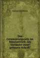 Das Ceremonialgesetz im Messiasreich: Als Vorlaufer einer grossern Schrift ., Samuel Holdheim 