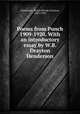 Poems from Punch 1909-1920. With an introductory essay by W.B. Drayton Henderson, Henderson, Walter Brooks Drayton, 1887-1939 