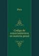 Codigo de enjuiciamientos en materia penal, Peru 